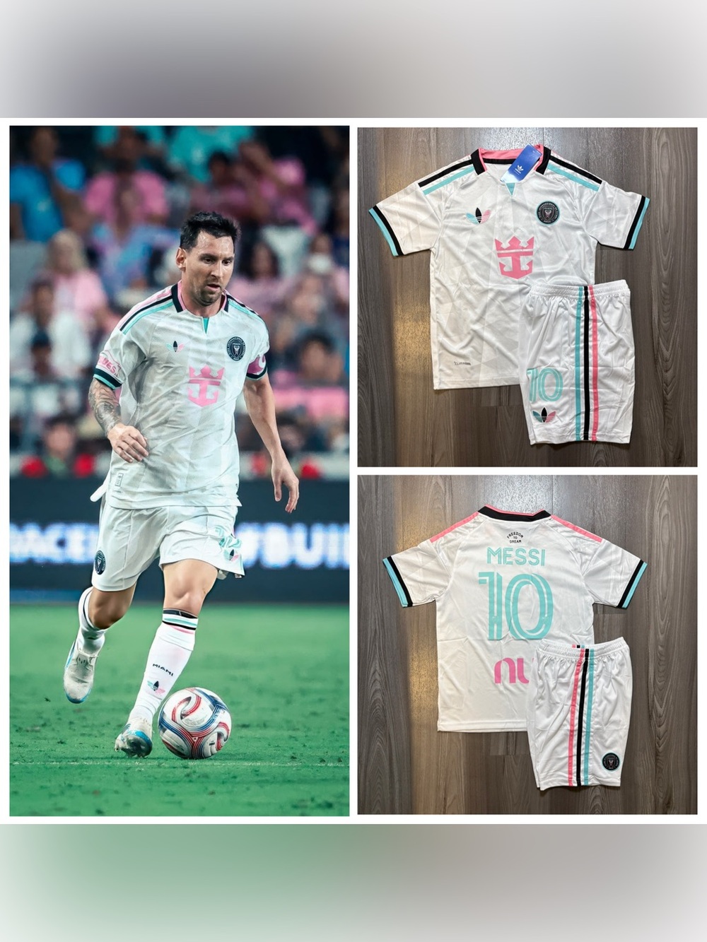 MESSI #10 Inter Miami 2026 Third KIDS Kit